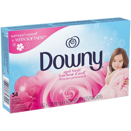 Downy Fabric Softener Sheet April Fresh, PK408 78045